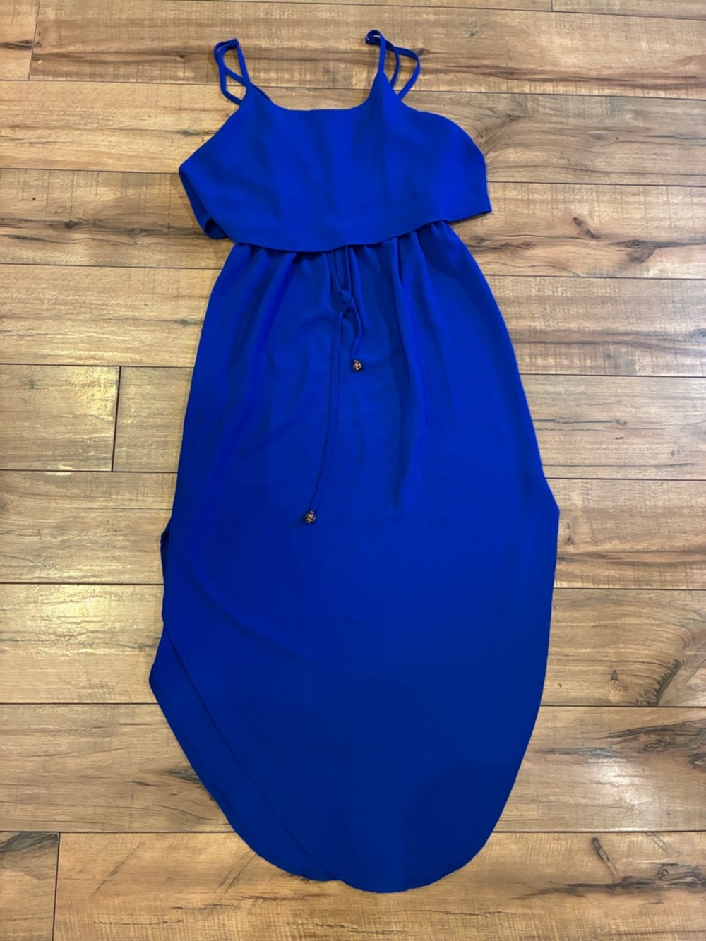Royal Blue Spaghetti Strap Dress Summer Dress Cobalt